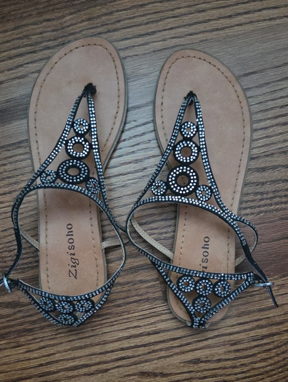 Zigi Soho Jeweled Sandals